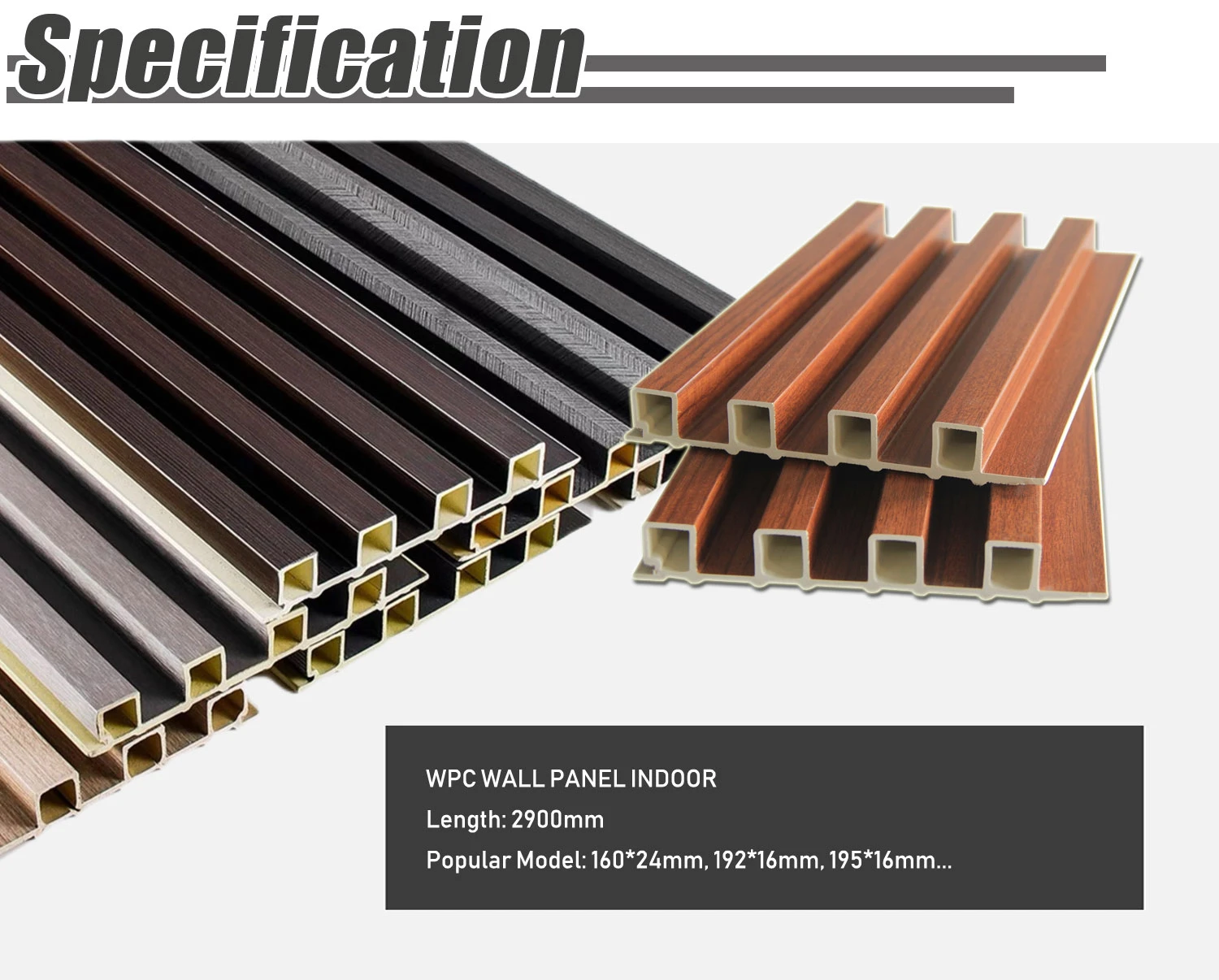 WPC wall panel specification