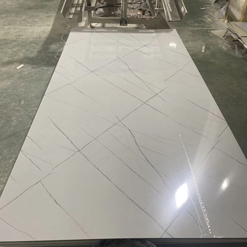 PVC marmuro sienos plokštės lapas