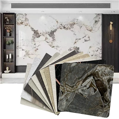 PVC marmuro laminato lapas