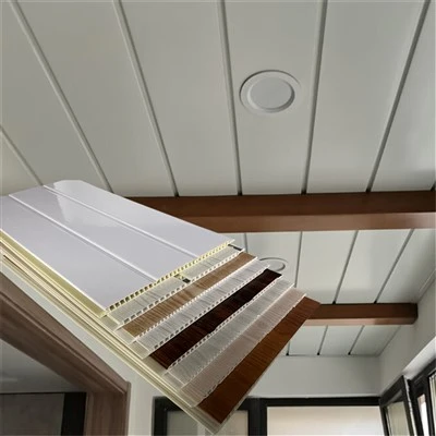 PVC baltos lubų skydelis