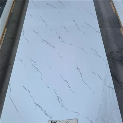 Balto marmuro PVC skydelis